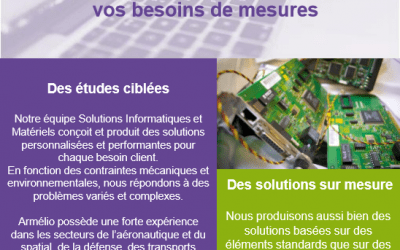 Votre solution baie de mesure, sur mesure